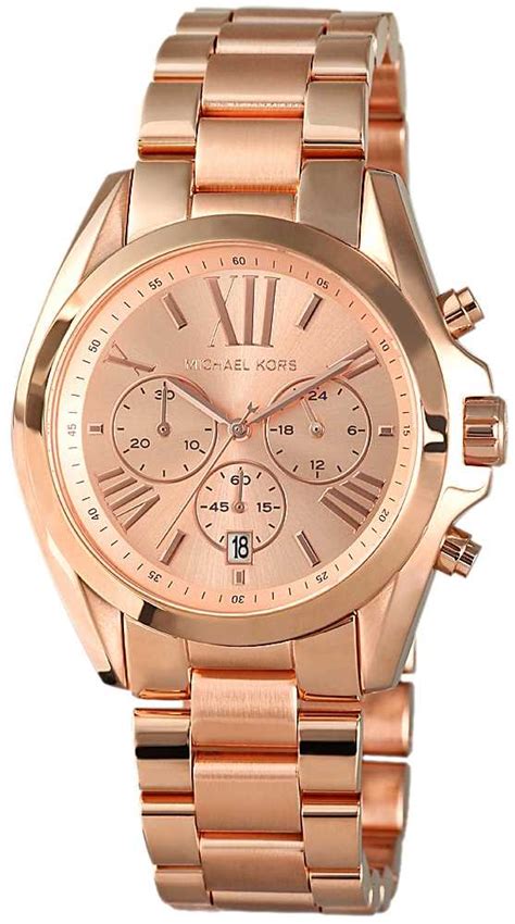 michael kors armbanduhr damen-herren chronograph edelstahl rose gold|Michael Kors damenuhren.